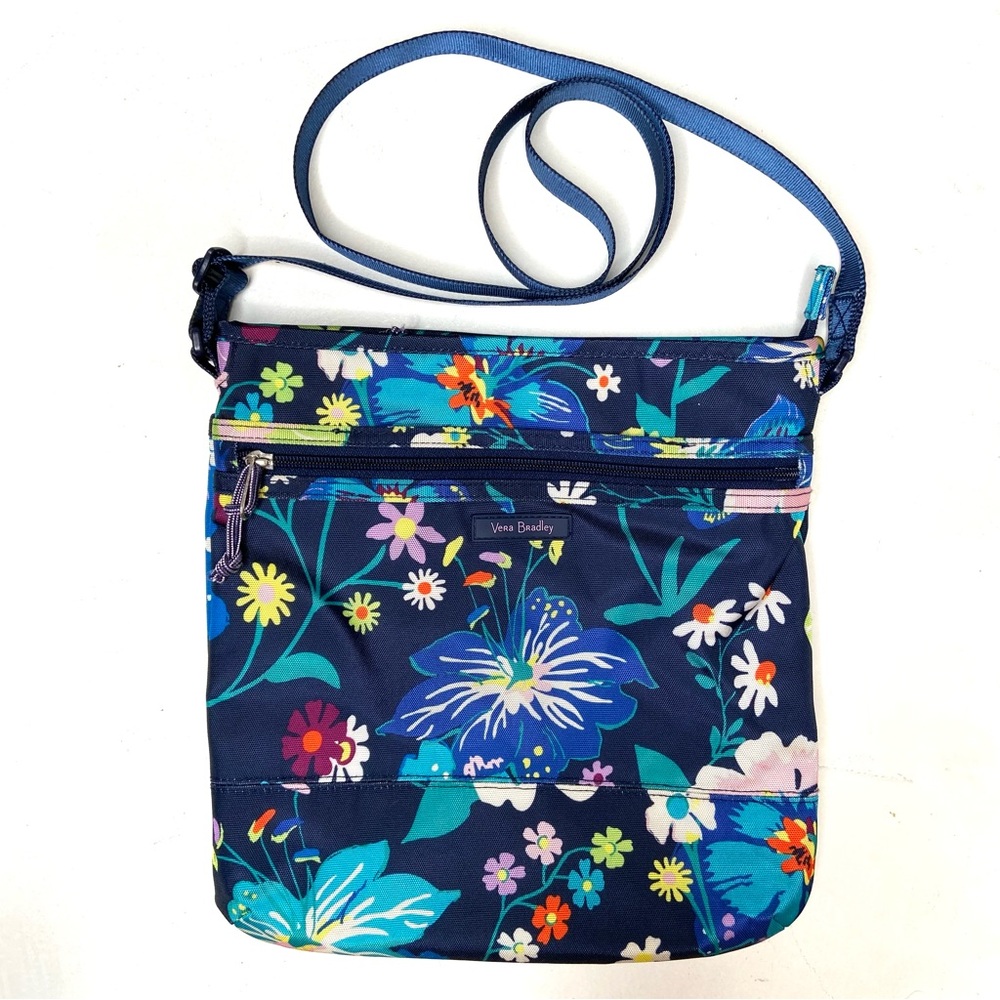 VERA BRADLEY Moonlight Garden Nylon Large Crossbody